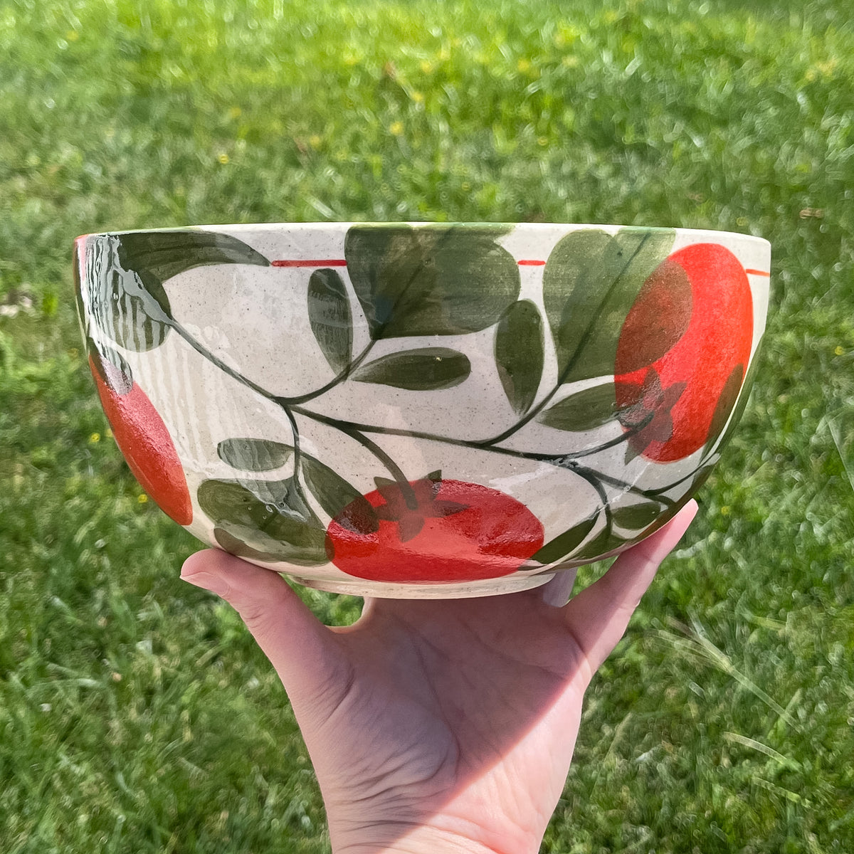 Tomato Serving Bowl 1