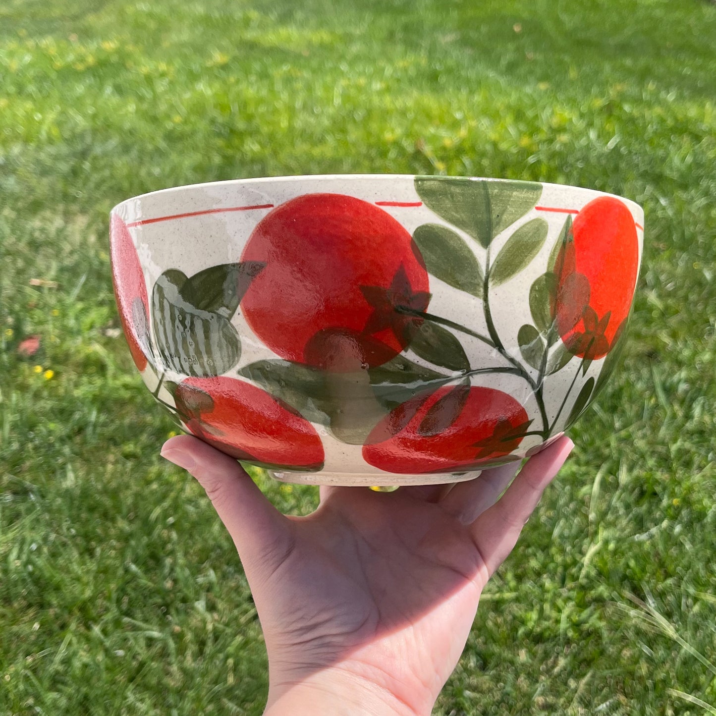 Tomato Serving Bowl 1