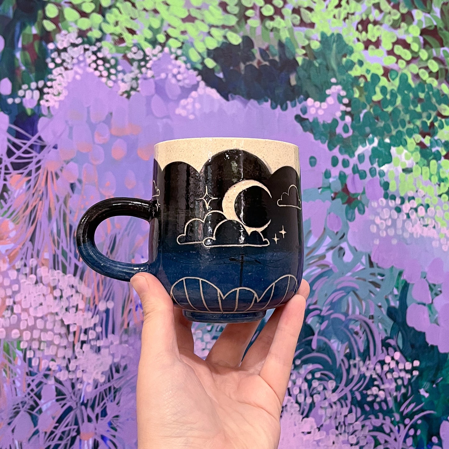 Blue Power Line Mug C