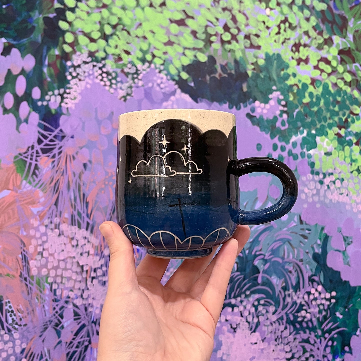 Blue Power Line Mug C