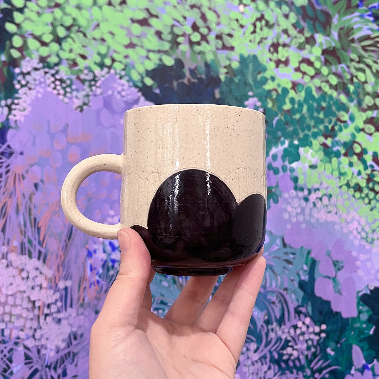 Black Bottom Mug B