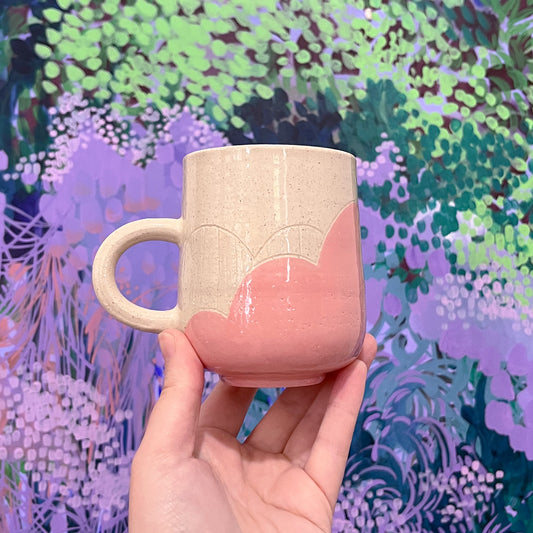 Pink Bottom Mug A