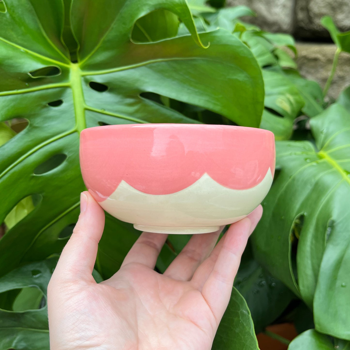 Pink Snack Bowl