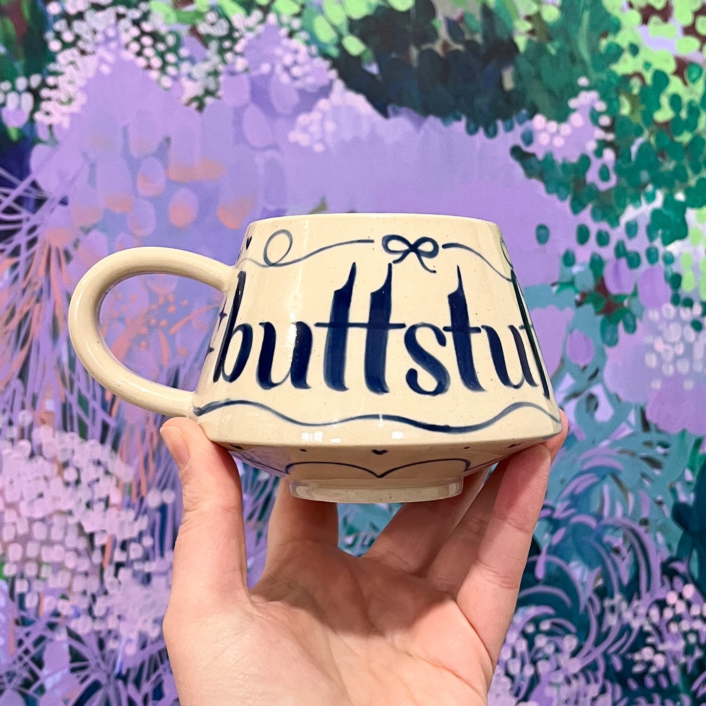 Blue Way Too Horny Mug *Preorder*