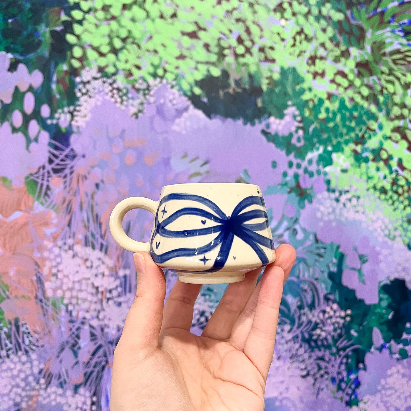 Blue Ribbon Espresso Cup and Saucer 1