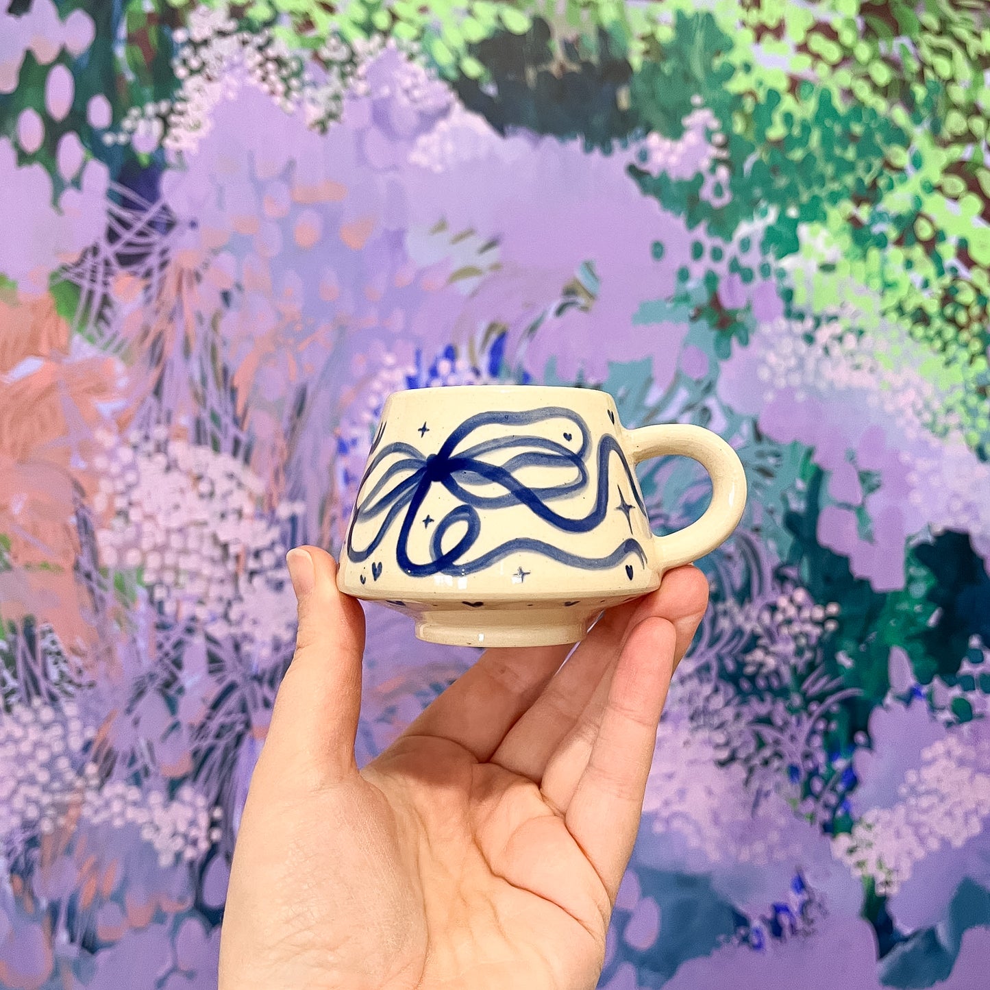 Blue Ribbon Espresso Cup and Saucer 2