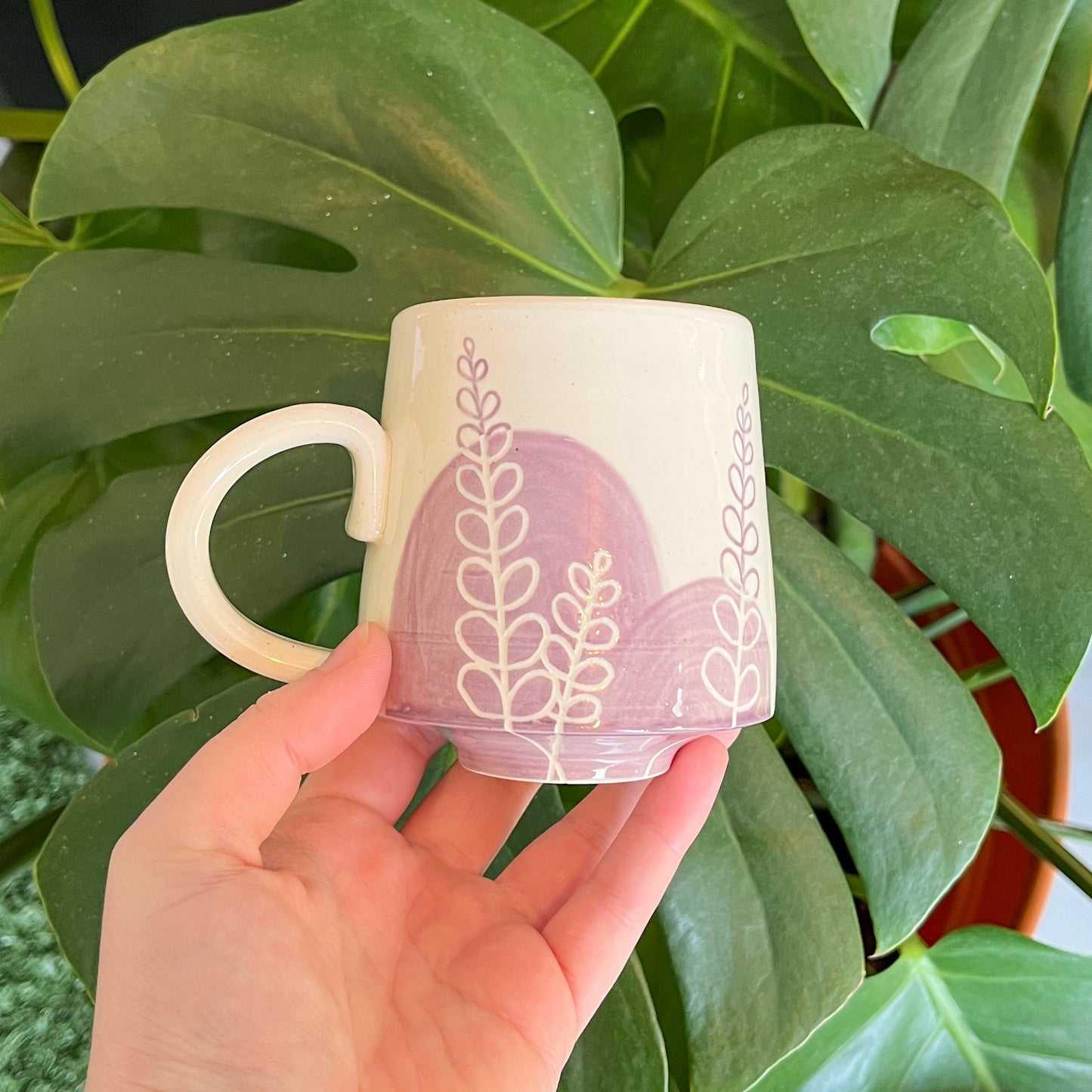 Purple Fern Mug