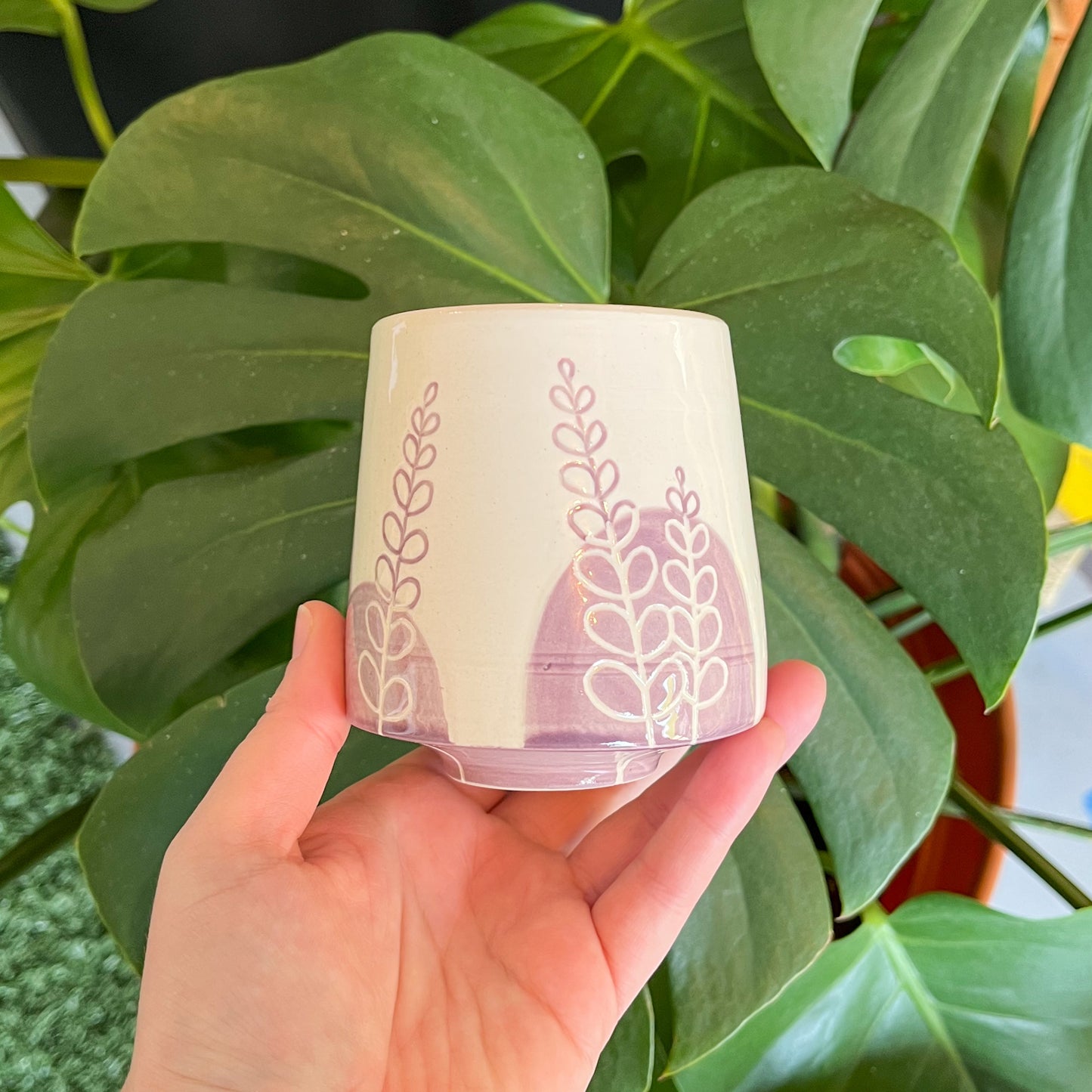 Purple Fern Mug