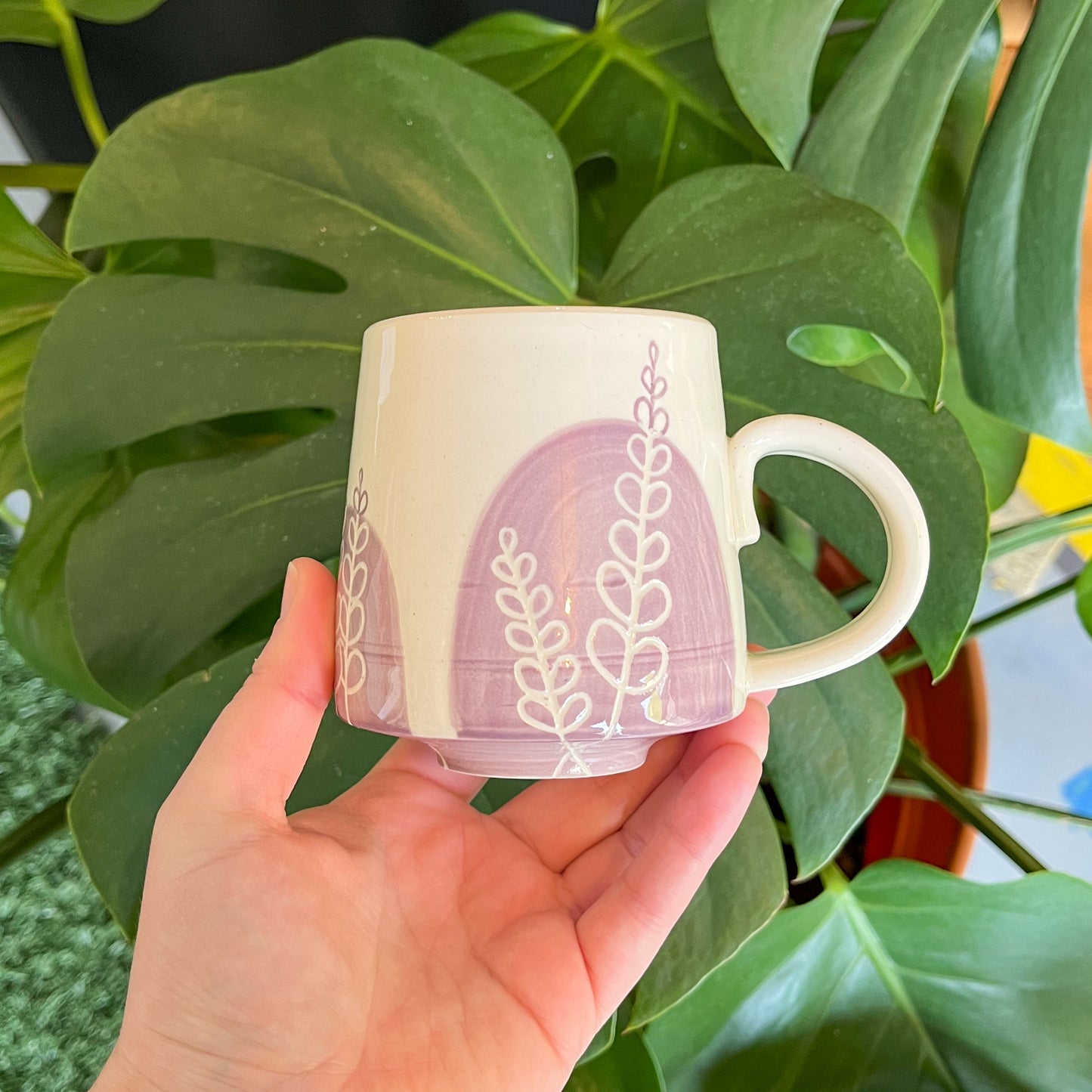 Purple Fern Mug