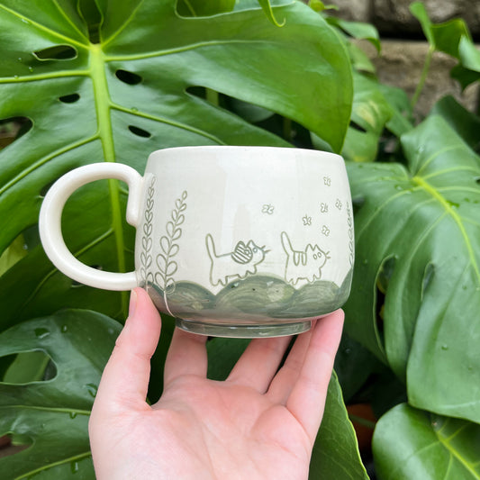 Kitty Kitty Frolic Mug