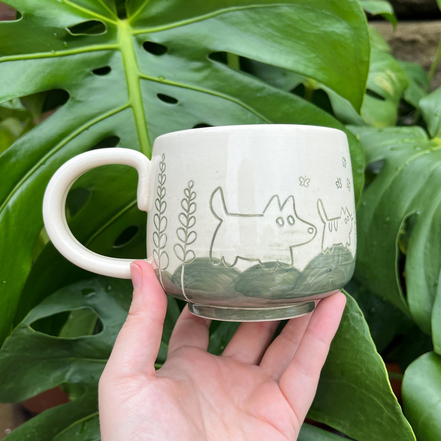 Puppy Kitty Frolic Mug