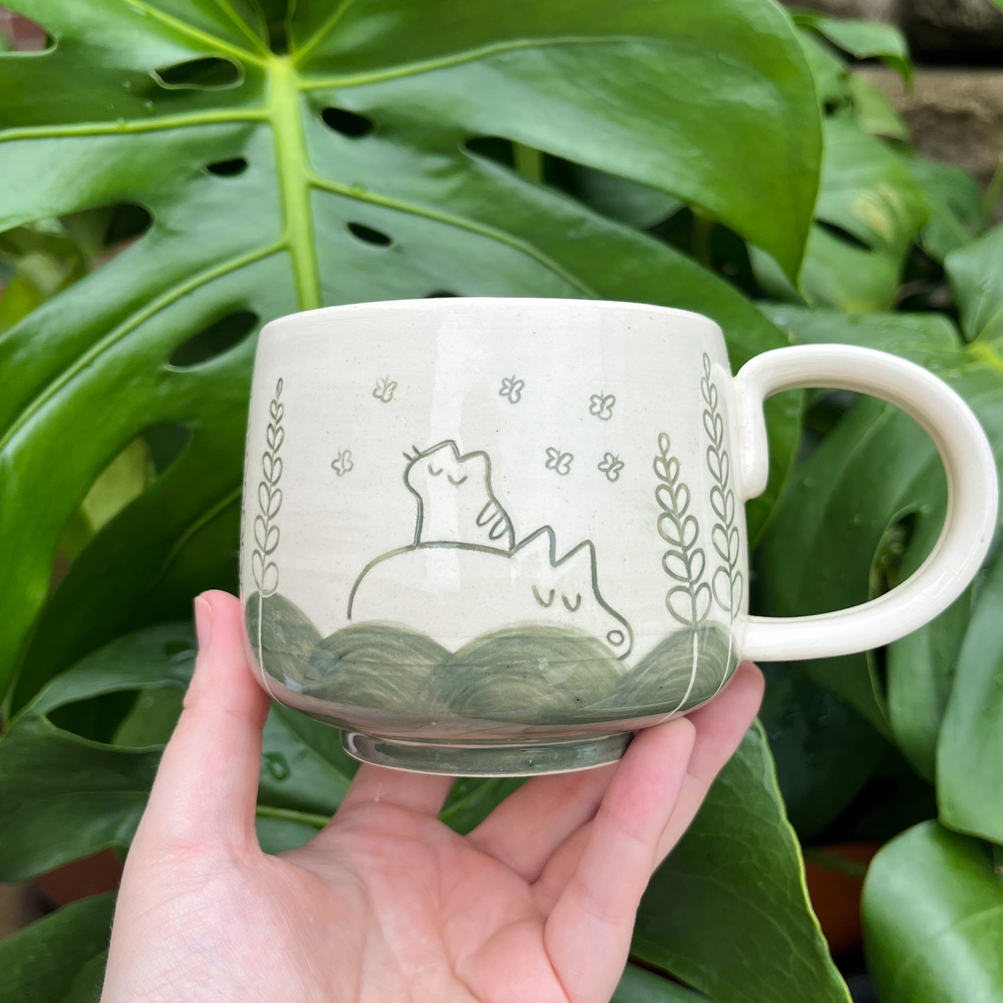 Puppy Kitty Frolic Mug