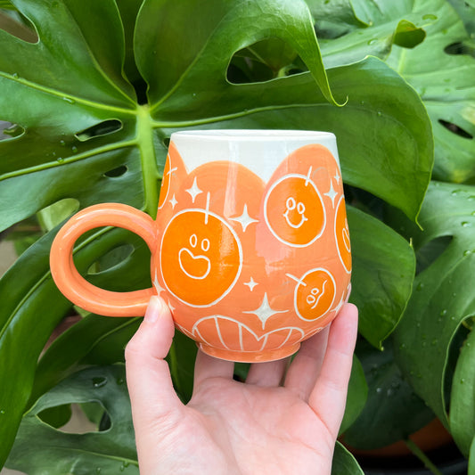 Orange Gooby Mug