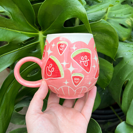 Watermelon Gooby Mug