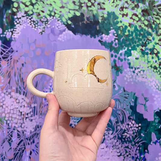 Gold Moon Mug A