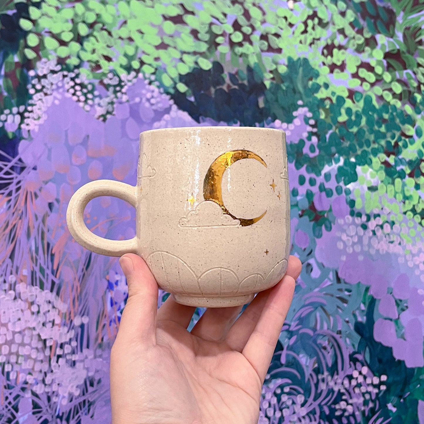 Gold Moon Mug B