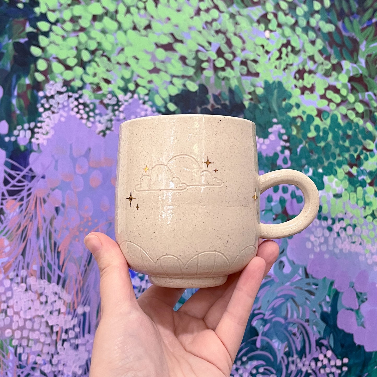 Gold Moon Mug B