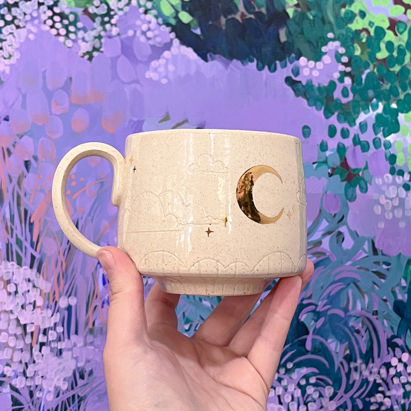 Gold Moon Mug, Big C