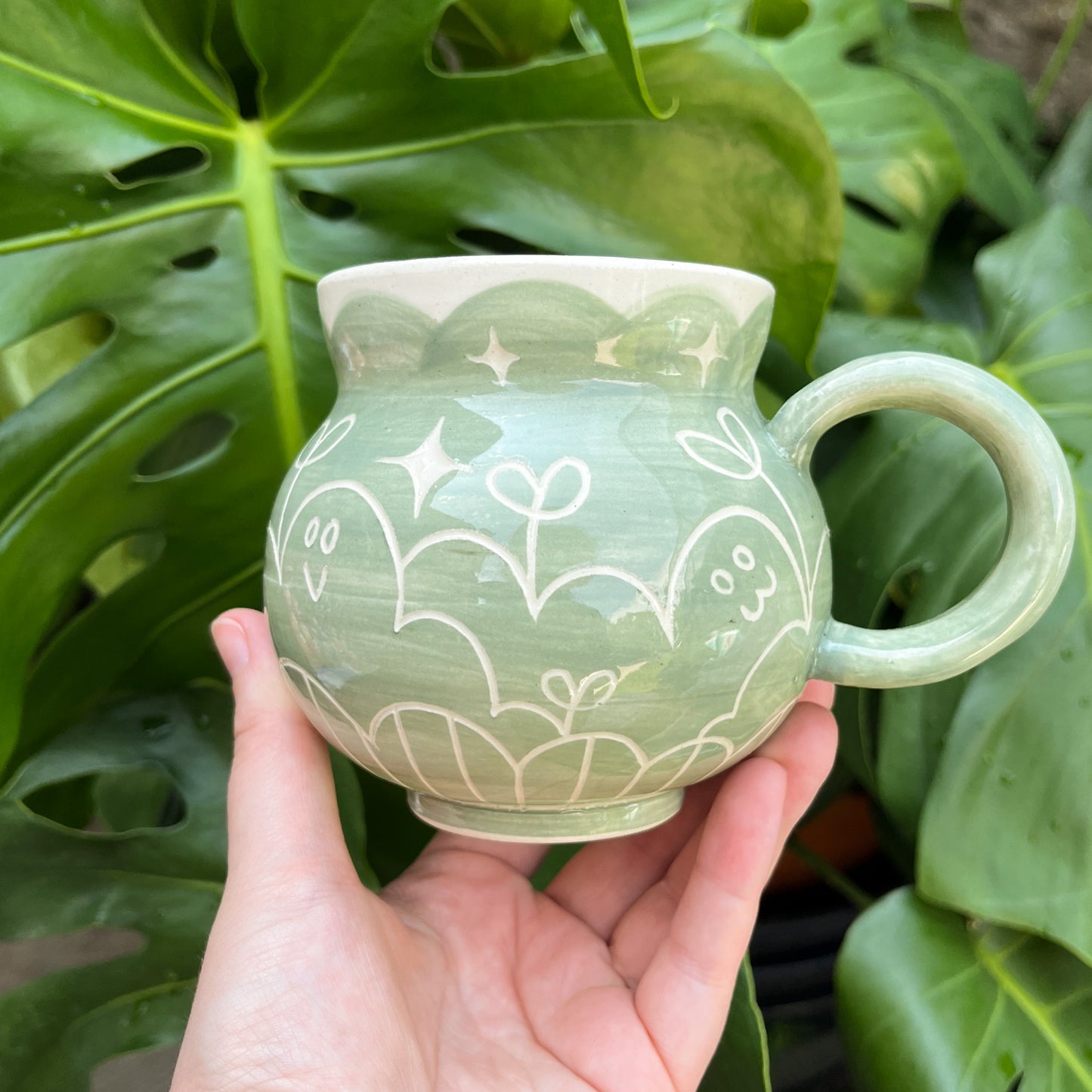 Green Gooby Mug