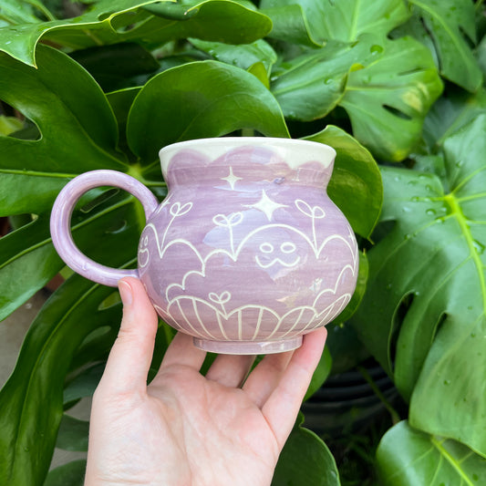 Purple Gooby Mug