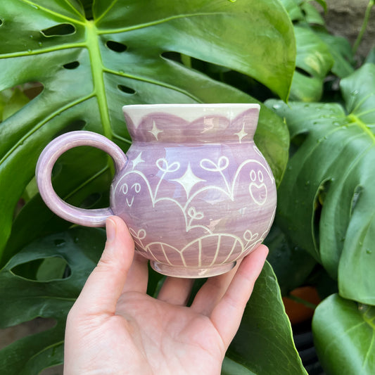 Purple Gooby Mug