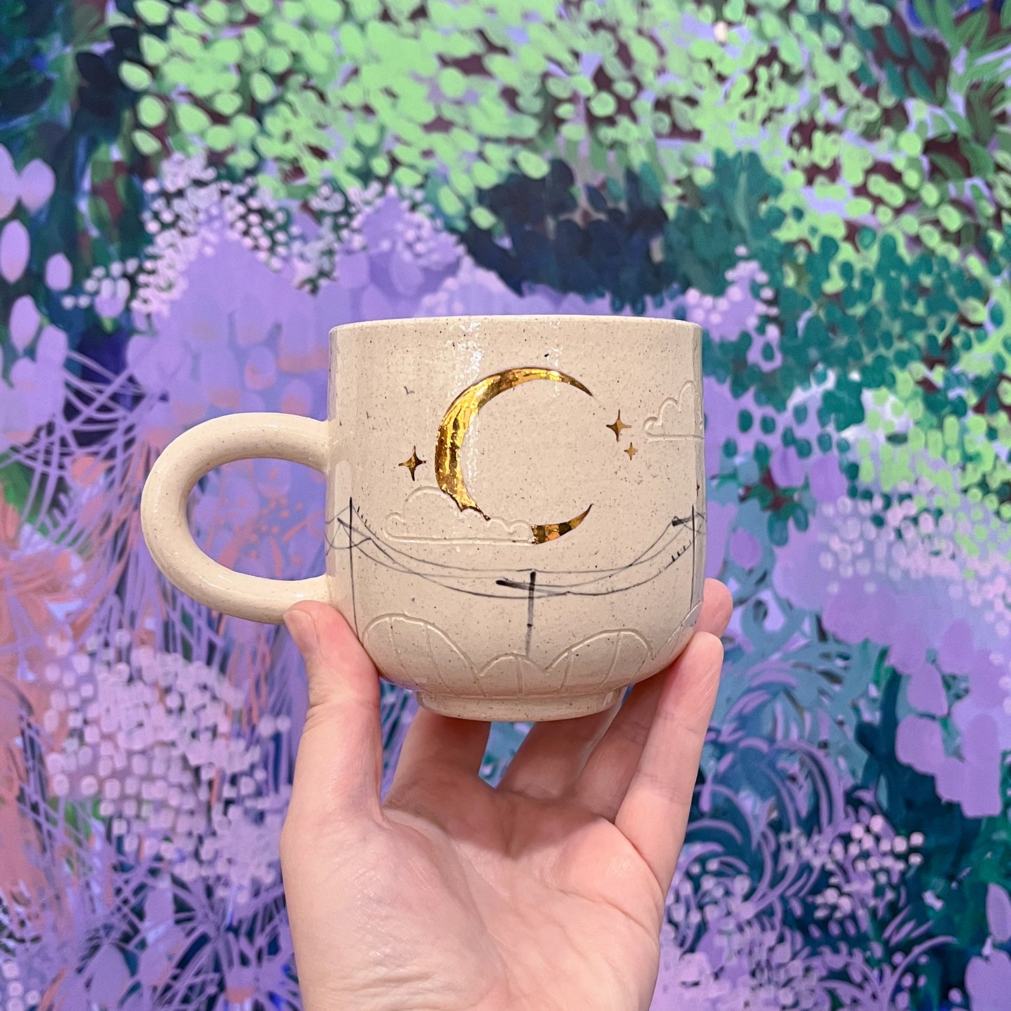 Gold Power Line Mug A