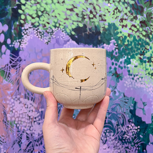 Gold Power Line Mug A