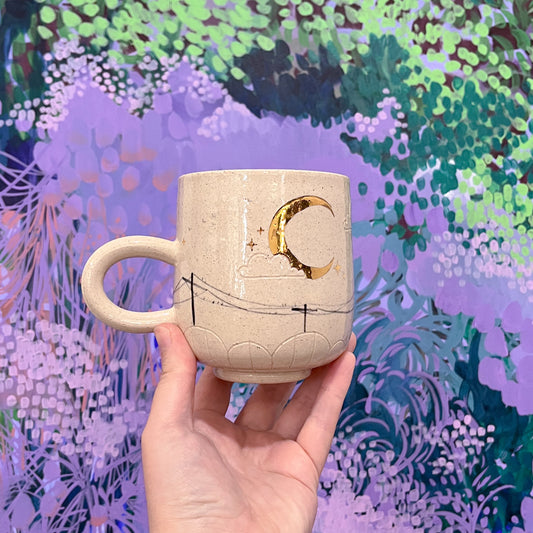 Gold Power Line Mug C