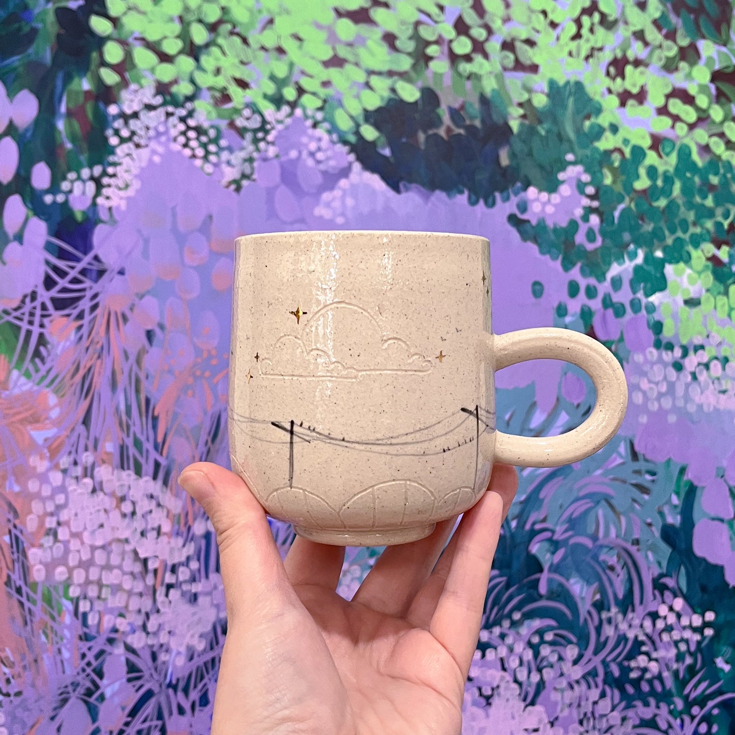 Gold Power Line Mug C