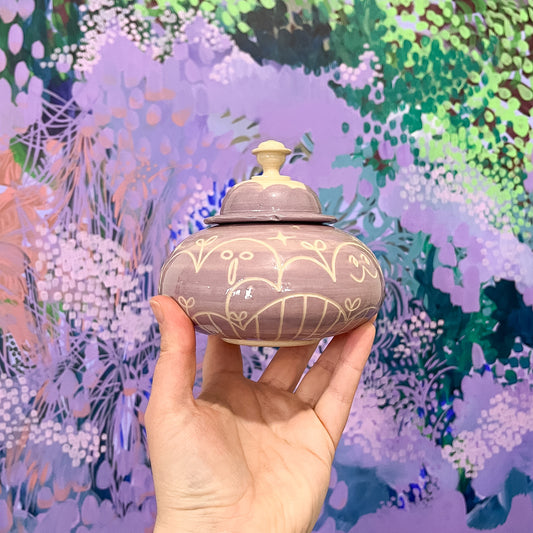 Purple Gooby Jar