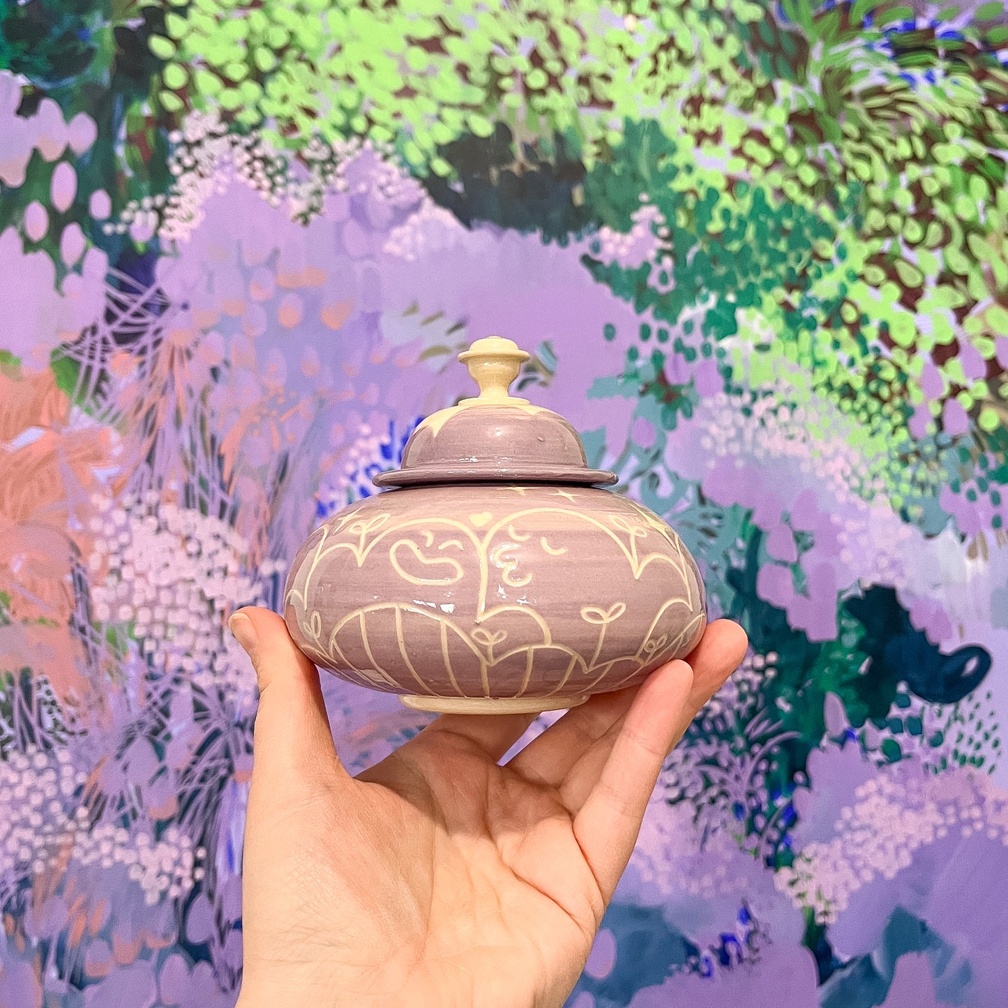 Purple Gooby Jar