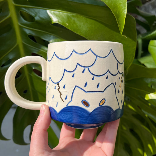 Gold Leviathan Mug