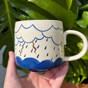 Gold Leviathan Mug