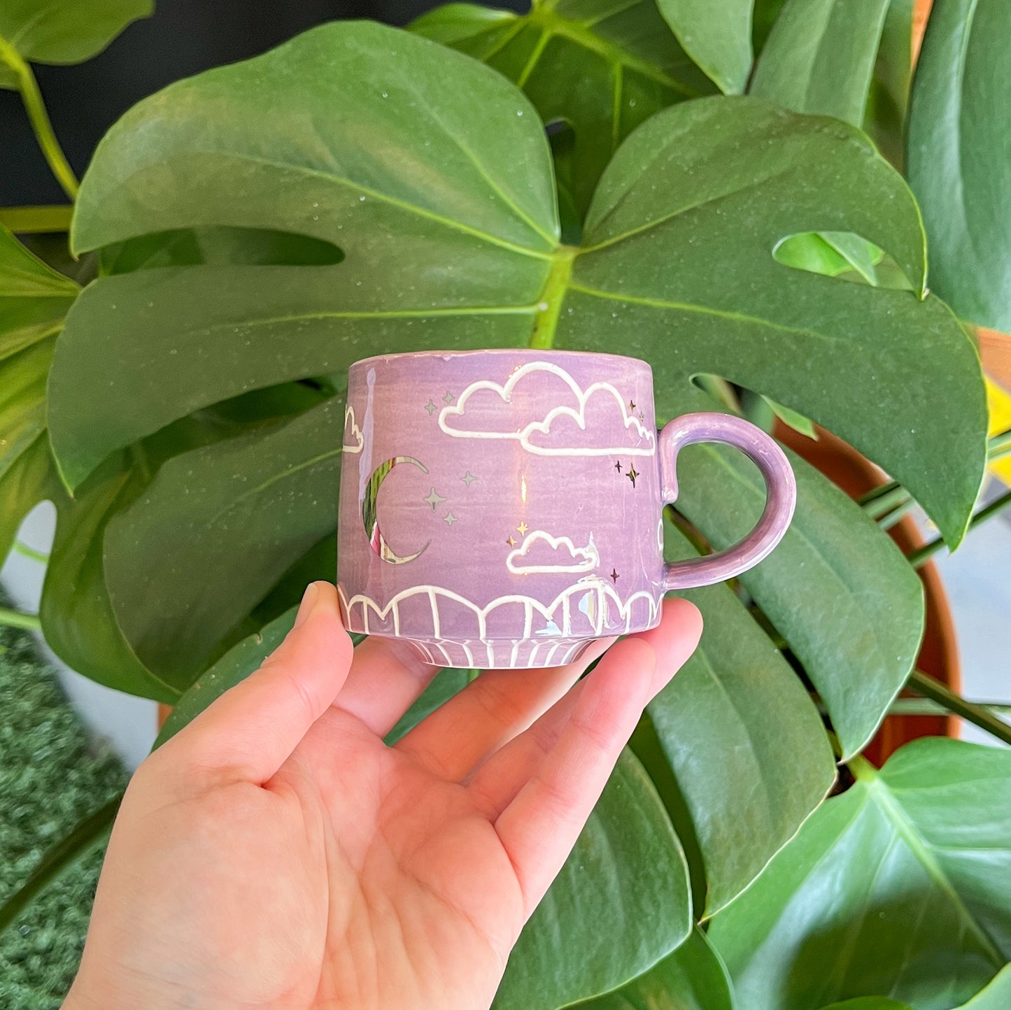 Lil' Purple Moon Mug