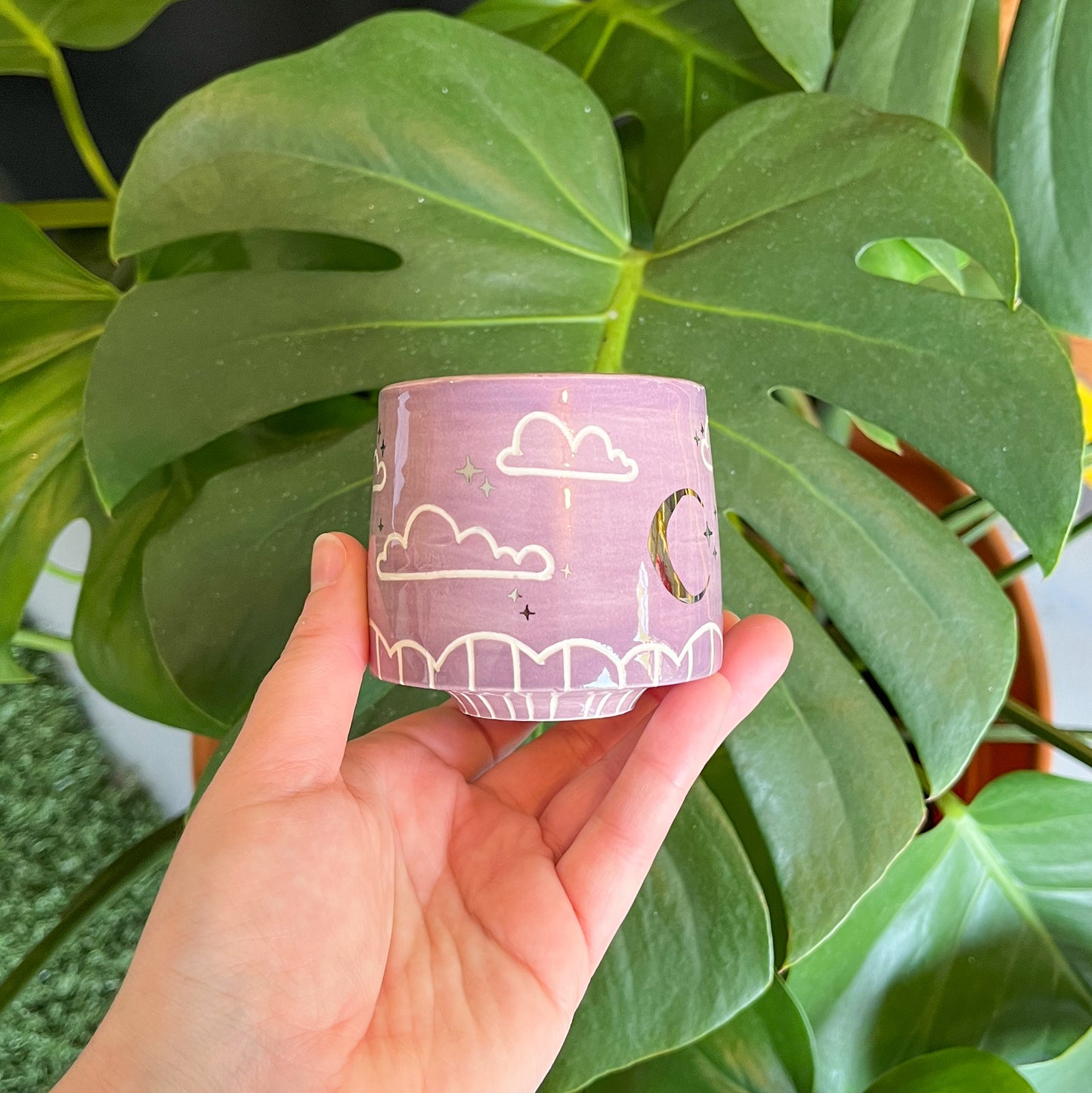 Lil' Purple Moon Mug