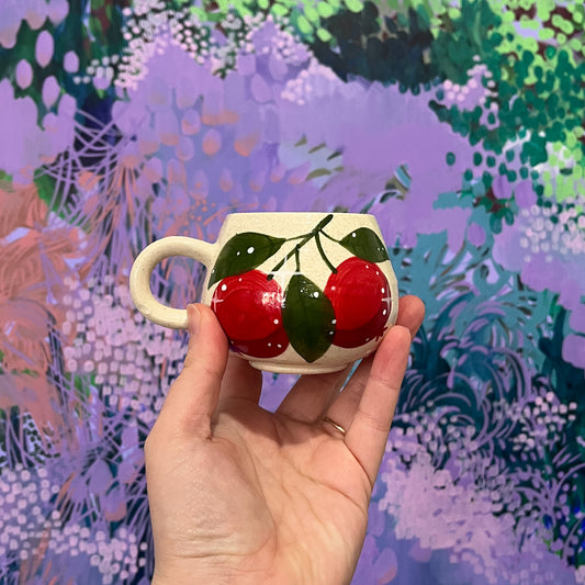 Green Pomegranate Demitasse