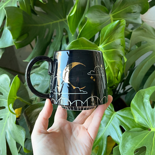 Black Moon Mug