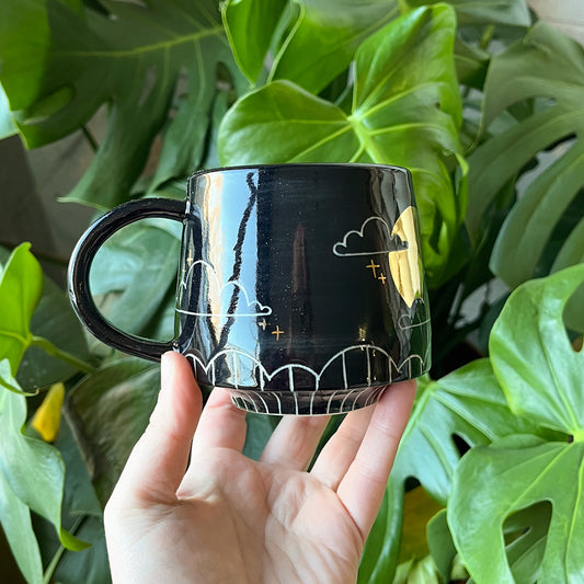 Black Moon Mug