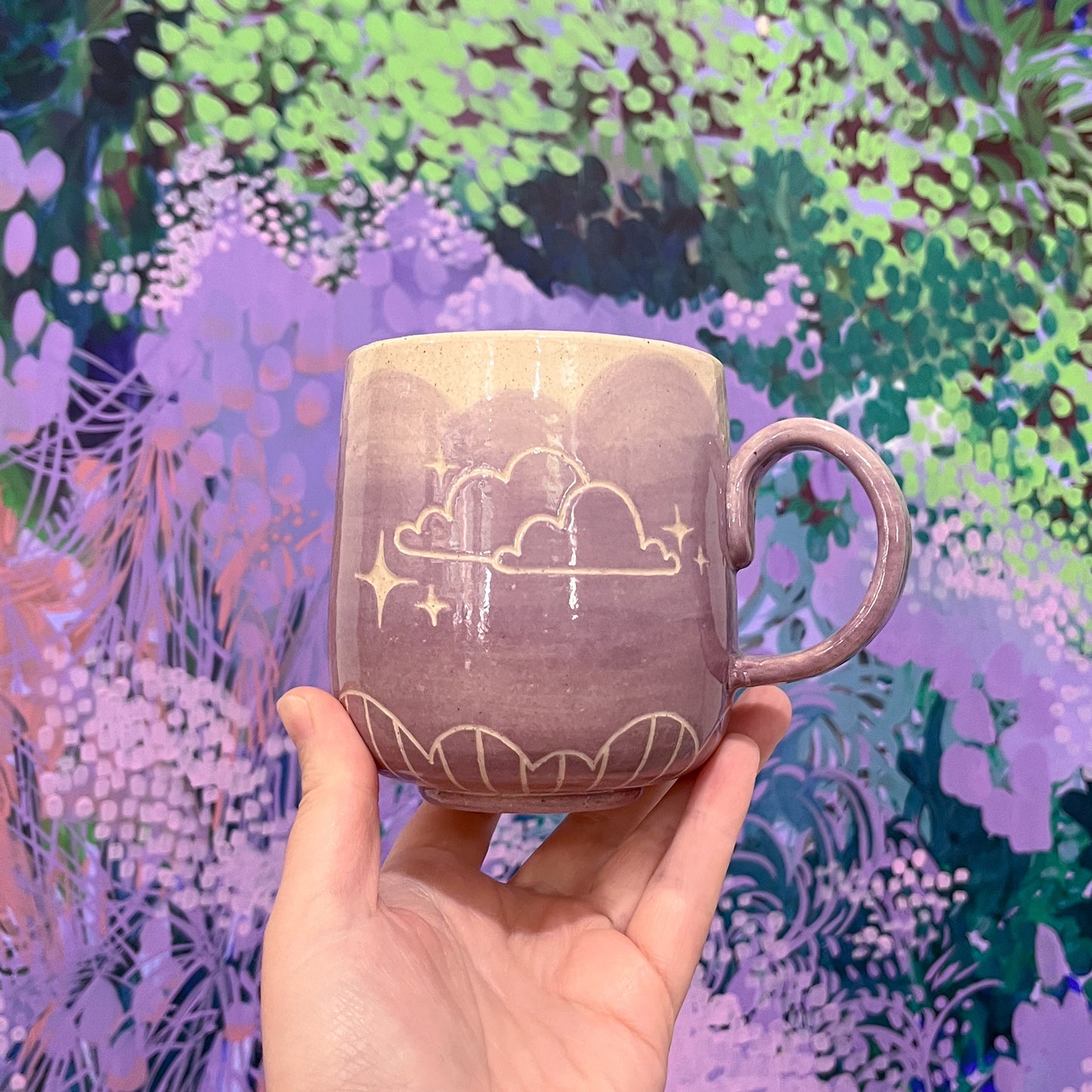 Purple Moon Mug A