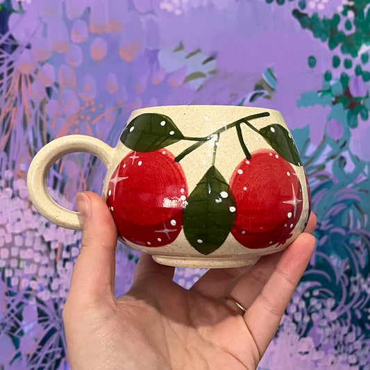 Green Pomegranate Mug