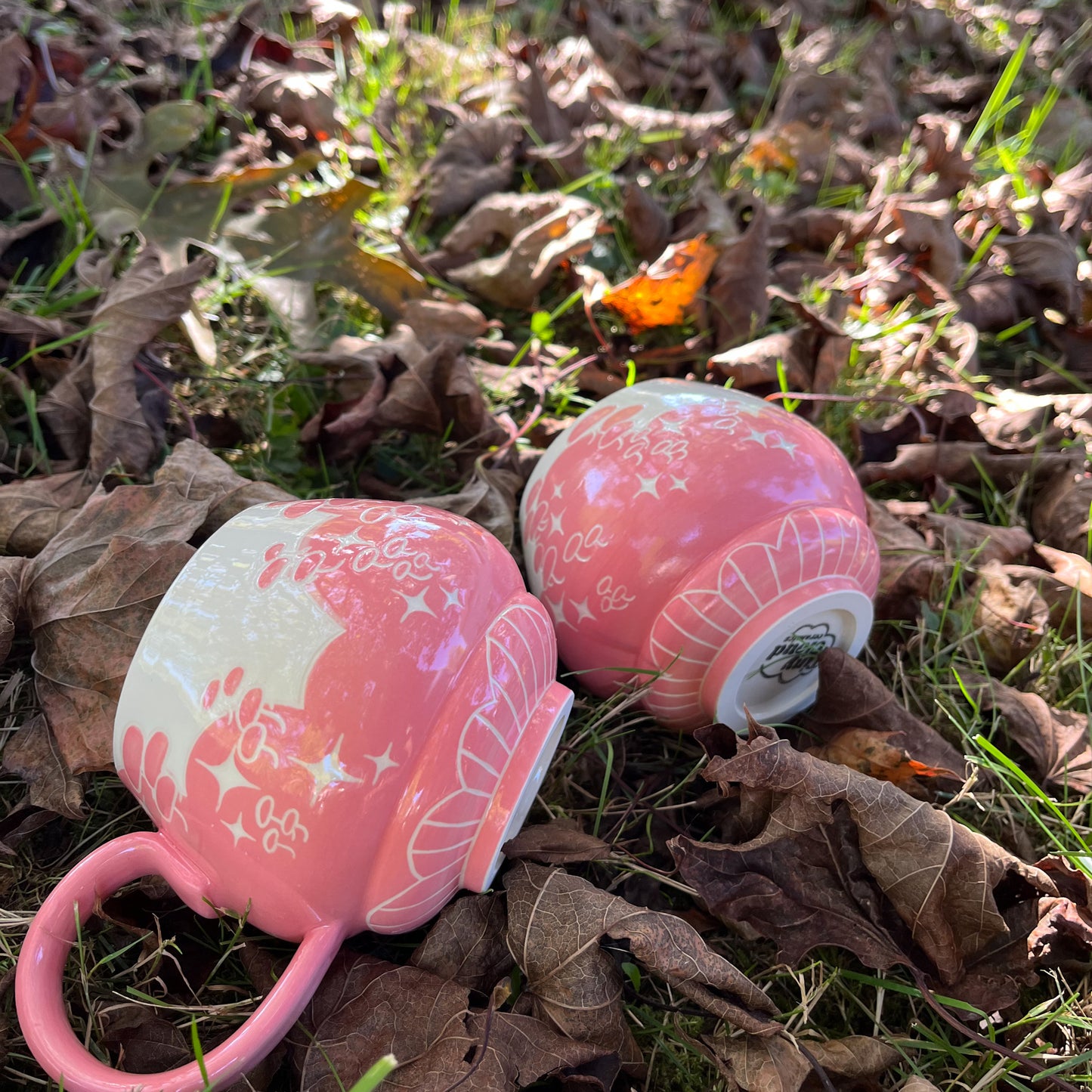 Pink Mushroom Mug 2023