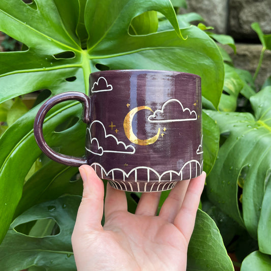 Purple Moon Mug