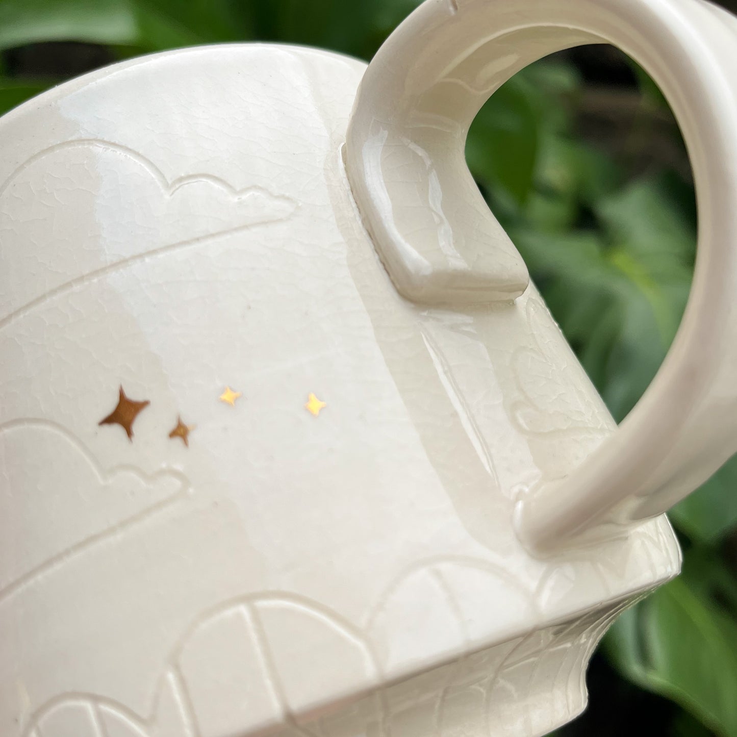 White Moon Mug