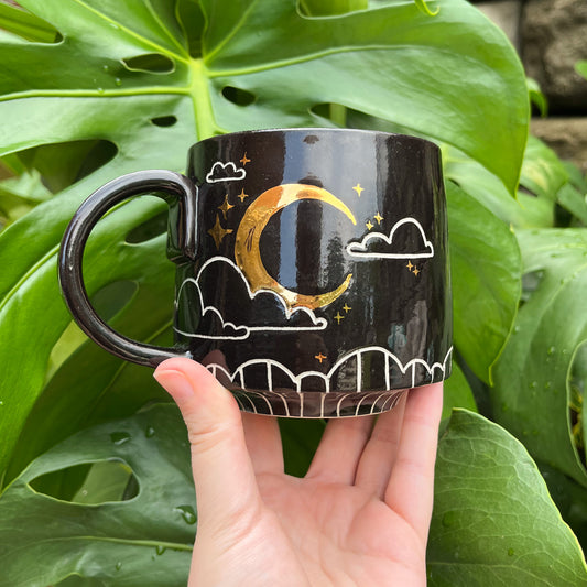 Black Moon Mug