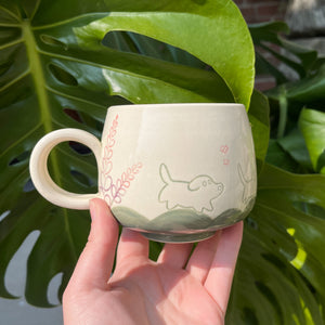 Puppy Kitty Frolic Mug