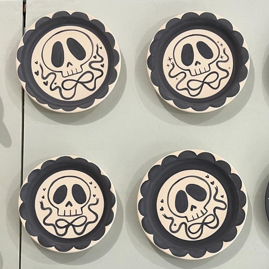 Halloween Skull Plate Pre-Order