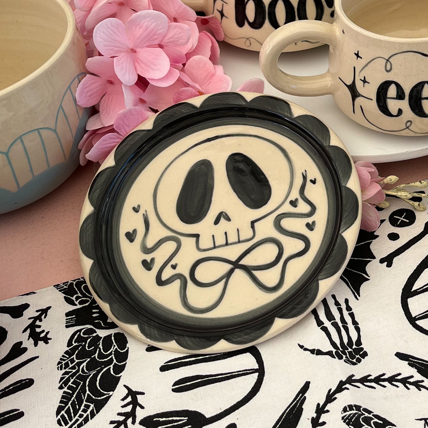 Halloween Skull Plate Pre-Order