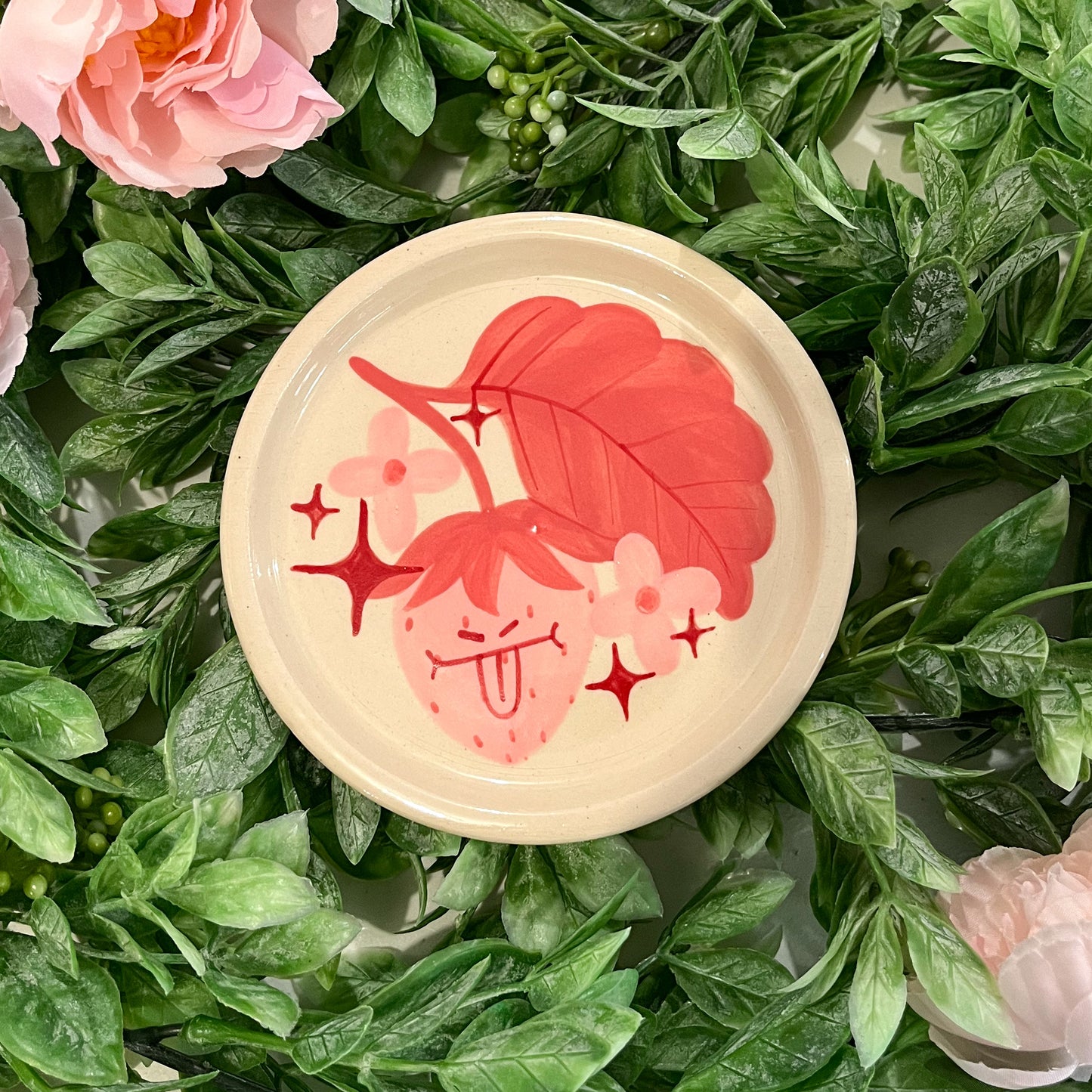 Silly Strawbebby Plate 2