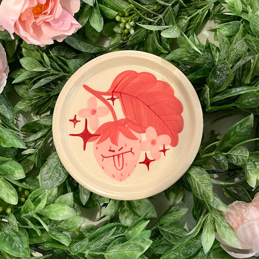 Silly Strawbebby Plate 2