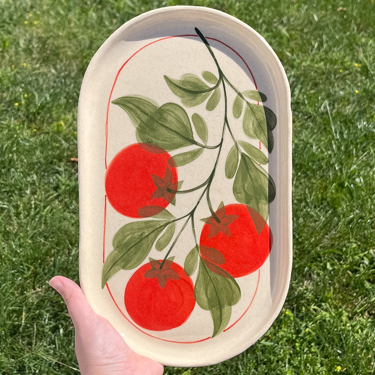 Bigger Tomato Plate 3